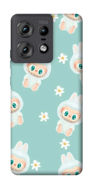 Чохол на Motorola Edge 50 Pro Labubu Green фото 1 з 1