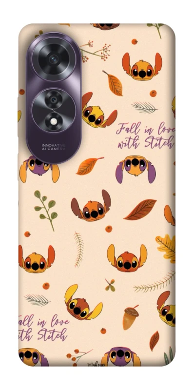 Чохол на Oppo A60 Fall in love with Stitch фото 1 з 1