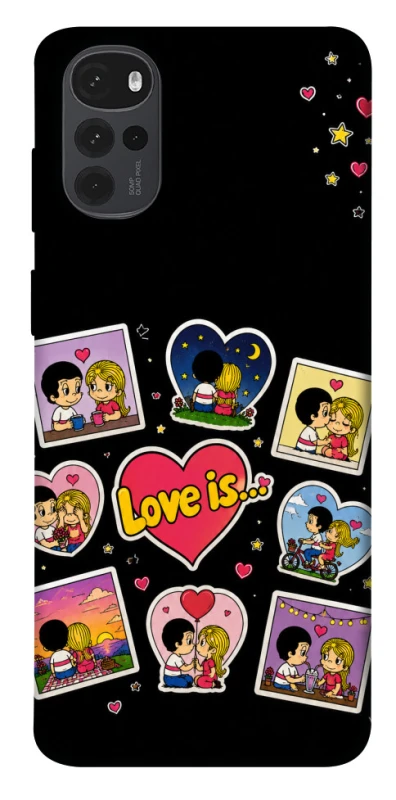 Чохол на Motorola Moto G22 Love is ver.2 фото 1 з 1