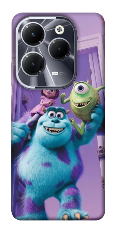 Чохол на Infinix Hot 40 Monsters friends фото 1 з 1