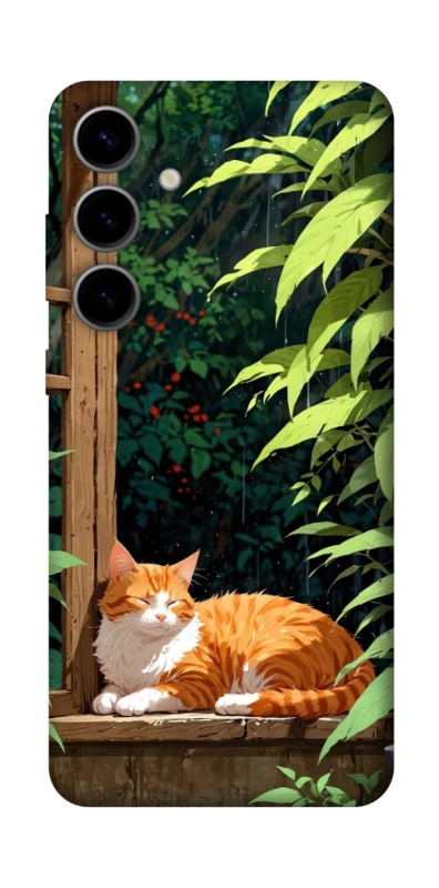 Чохол на Samsung Galaxy S25 red cat фото 1 з 1