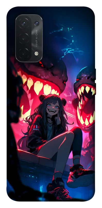 Чехол на Oppo A54 5G / A74 5G Anime girl фото 1 из 1