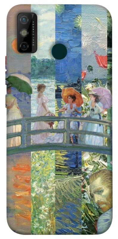 Чохол на TECNO Spark 6 Go Art collage ver.6 фото 1 з 1