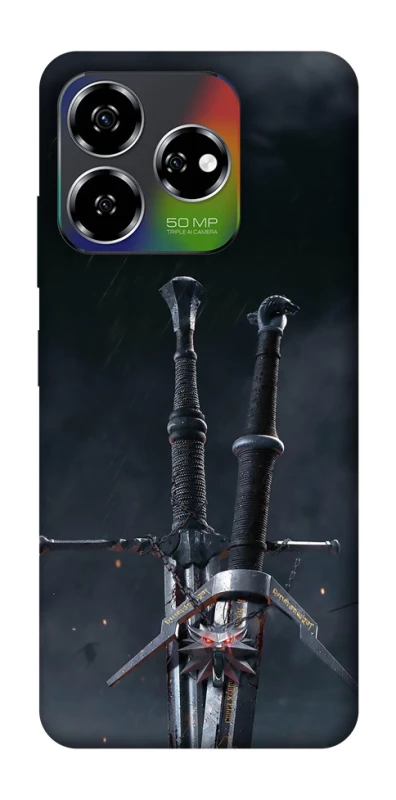 Чохол на ZTE Nubia V60 Мечі Ведьмака фото 1 з 1