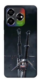 Чохол на ZTE Nubia V60 Мечі Ведьмака фото 1 з 1