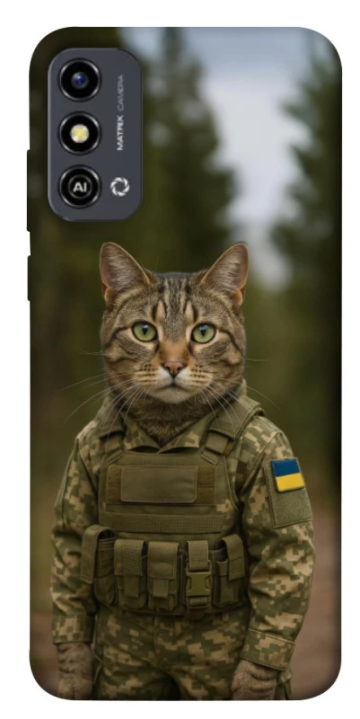 Чохол на ZTE Blade A53 Кіт захисник фото 1 з 1