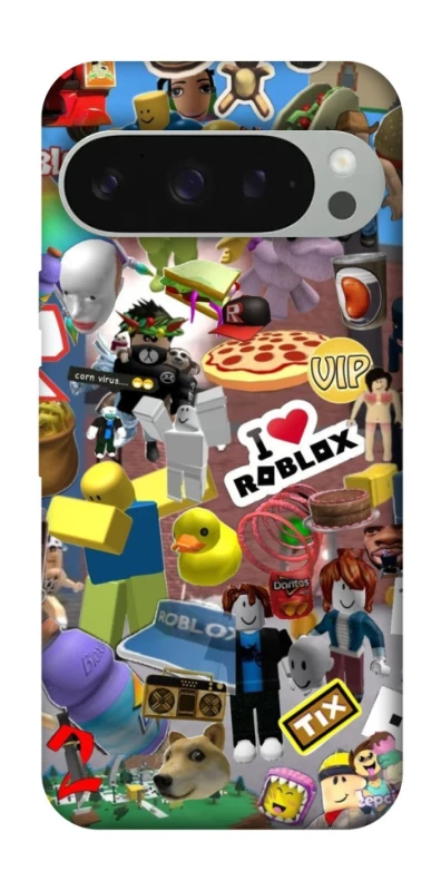 Чохол на Google Pixel 10 Pro XL Roblox collage ver.5 фото 1 з 1