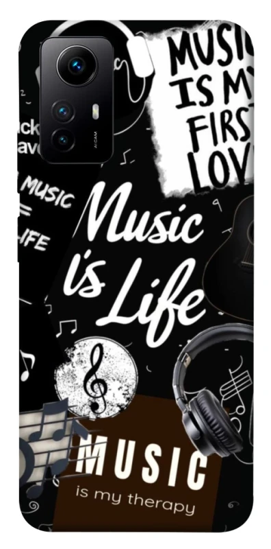 Чохол на Xiaomi Redmi Note 12S Music is Life фото 1 з 1