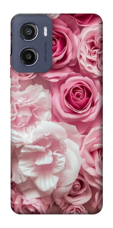 Чохол на Motorola Moto G05 Рожеві Квіти фото 1 з 1