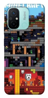Чохол на Xiaomi Redmi 12C / Poco C55 Minecraft фото 1 з 1