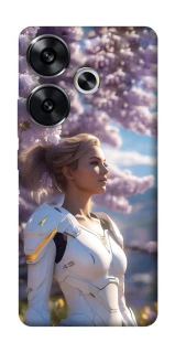 Чехол на Xiaomi Poco F6 Cyber space girl ver.1 фото 1 из 1