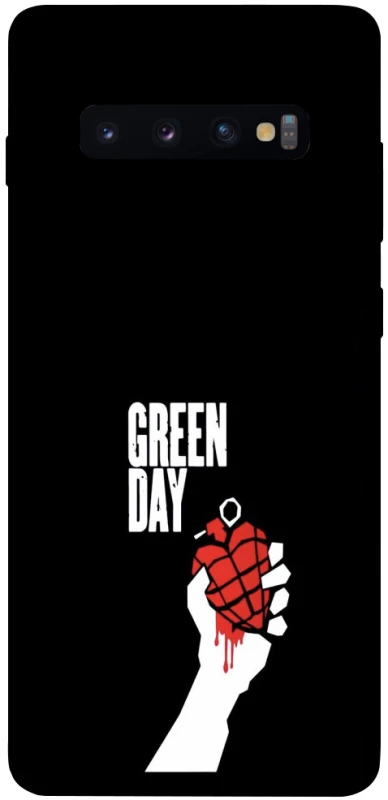 Чехол на Samsung Galaxy S10+ Green Day logo фото 1 из 1