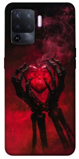 Чохол на Oppo A94 Heart in the hands of a skeleton фото 1 з 1