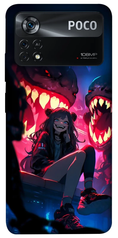 Чохол на Xiaomi Poco X4 Pro 5G Anime girl фото 1 з 1