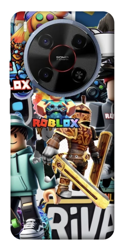 Чохол на ZTE Blade V70 Max Roblox collage ver.1 фото 1 з 1