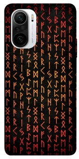 Чехол на Xiaomi Redmi K40 / K40 Pro / K40 Pro+ / Poco F3 Руны фото 1 из 1