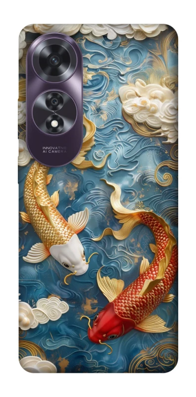 Чехол на Oppo A60 Koi carp фото 1 из 1