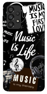 Чехол на Samsung Galaxy A33 5G Music is Life фото 1 из 1