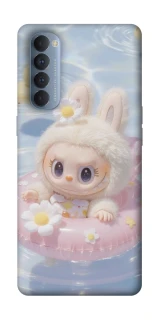 Чохол на Oppo Reno 4 Pro Labubu swimming фото 1 з 1