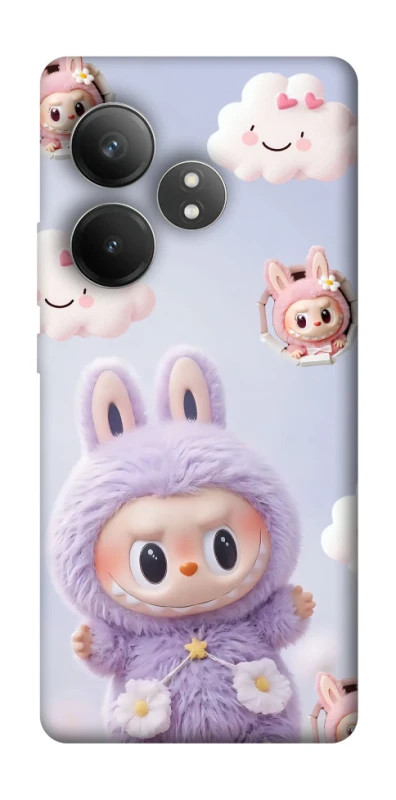 Чохол на Realme GT Neo 6 SE Labubu & clouds фото 1 з 1
