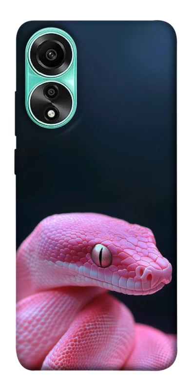Чохол на Oppo A78 4G Рожева змія фото 1 з 1