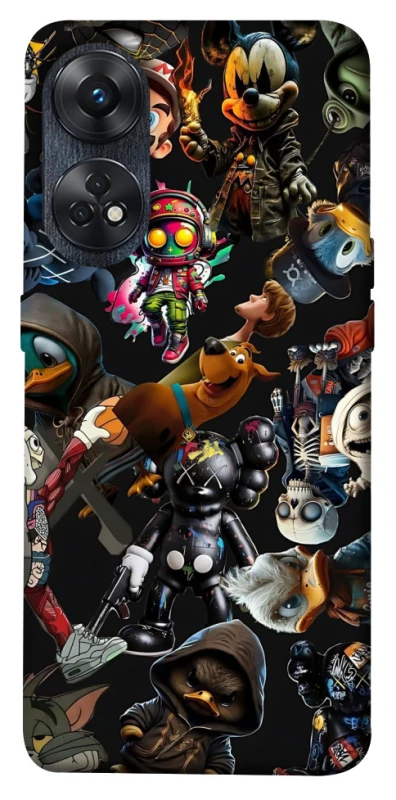 Чохол на Oppo Reno 8T 4G Cartoons фото 1 з 1