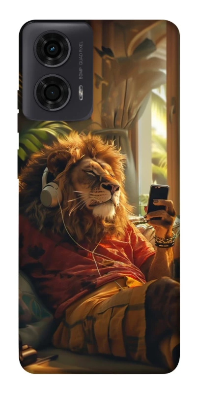 Чохол на Motorola Moto G24 Лев v2 фото 1 з 1