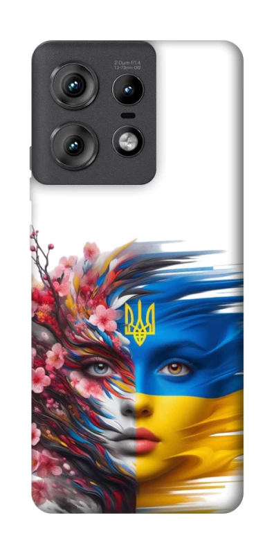 Чохол на Motorola Edge 50 Pro Flowering Ukraine фото 1 з 1