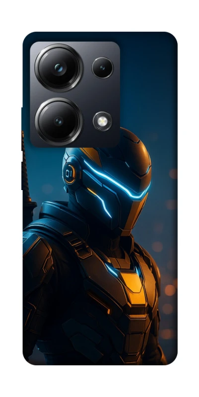 Чехол на Xiaomi Poco M6 Pro 4G Cyber Samurai фото 1 из 1