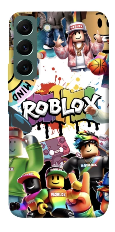 Чохол на Samsung Galaxy S22 Roblox Characters Collage фото 1 з 1