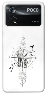 Чехол на Xiaomi Poco X4 Pro 5G Tattoo ver.9 фото 1 из 1