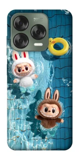 Чехол на ZTE Nubia V70 Design Labubu in the pool фото 1 из 1