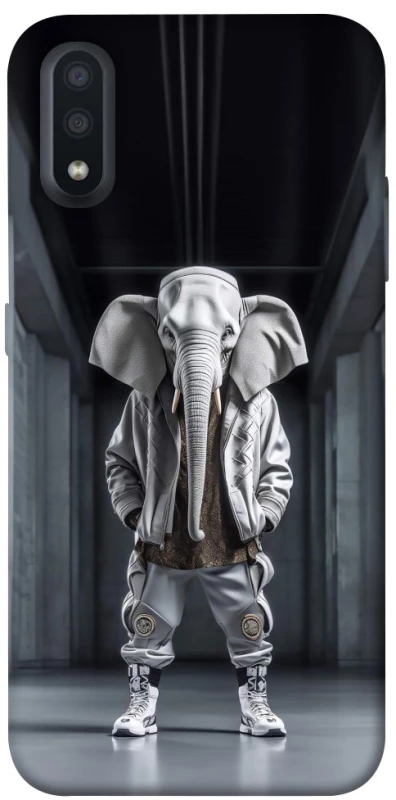 Чехол на Samsung Galaxy A01 Слон v2 фото 1 из 1