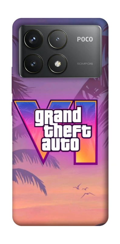 Чехол на Xiaomi Poco F6 Pro GTA ver.3 фото 1 из 1