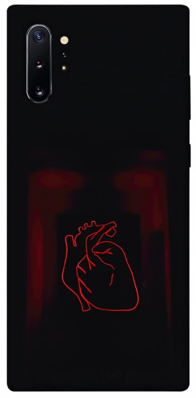 Чехол на Samsung Galaxy Note 10 Plus Красное сердце фото 1 из 1