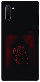 Чехол на Samsung Galaxy Note 10 Plus Красное сердце фото 1 из 1