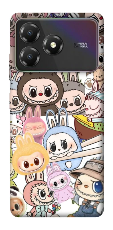 Чохол на ZTE Blade A36 All Labubus фото 1 з 1