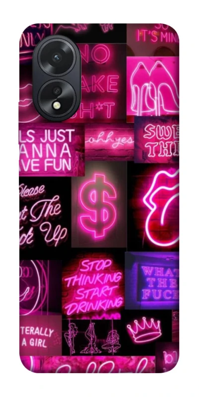 Чохол на Oppo A18 Hot collage ver.9 фото 1 з 1