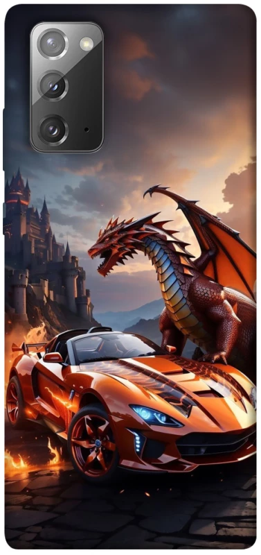 Чохол на Samsung Galaxy Note 20 Сar and dragon фото 1 з 1