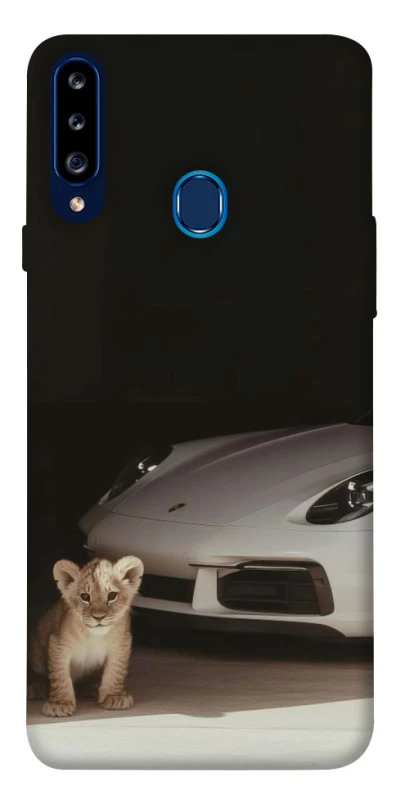 Чехол на Samsung Galaxy A20s Porsche white фото 1 из 1