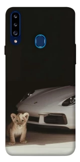 Чехол на Samsung Galaxy A20s Porsche white фото 1 из 1