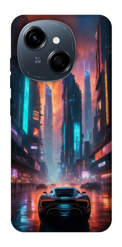Чехол на TECNO Spark Go 1 Cyber city фото 1 из 1