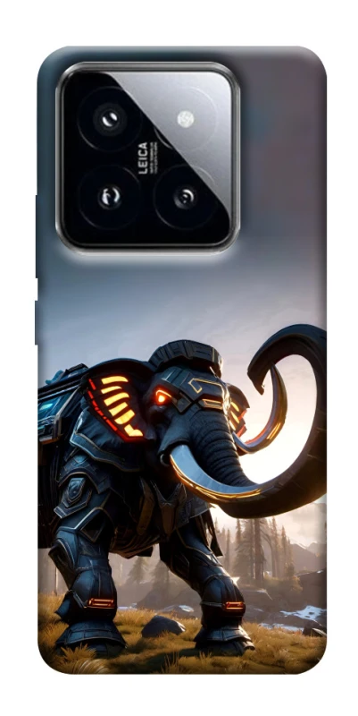 Чохол на Xiaomi 14 Pro Cyber ​​elephant фото 1 з 1