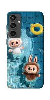 Чохол на Samsung Galaxy S24 FE Labubu in the pool фото 1 з 1
