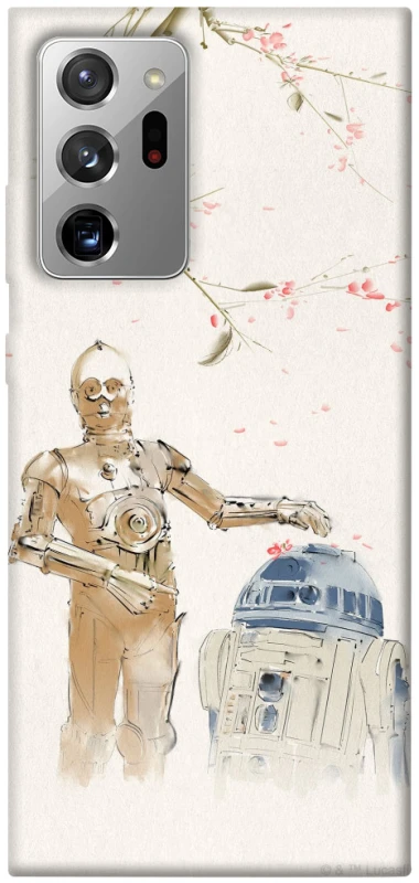 Чохол на Samsung Galaxy Note 20 Ultra Star Wars robots фото 1 з 1