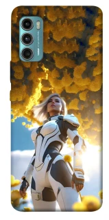 Чохол на Motorola Moto G60 Cyber space girl ver.3 фото 1 з 1