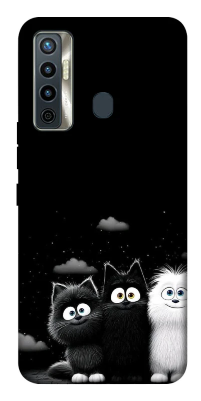 Чохол на TECNO Camon 17 Three Cats фото 1 з 1