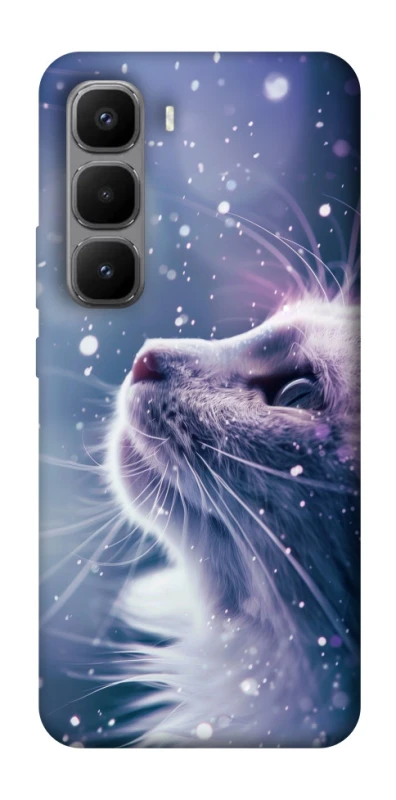 Чохол на Infinix Hot 60 Pro+ Snow cat фото 1 з 1