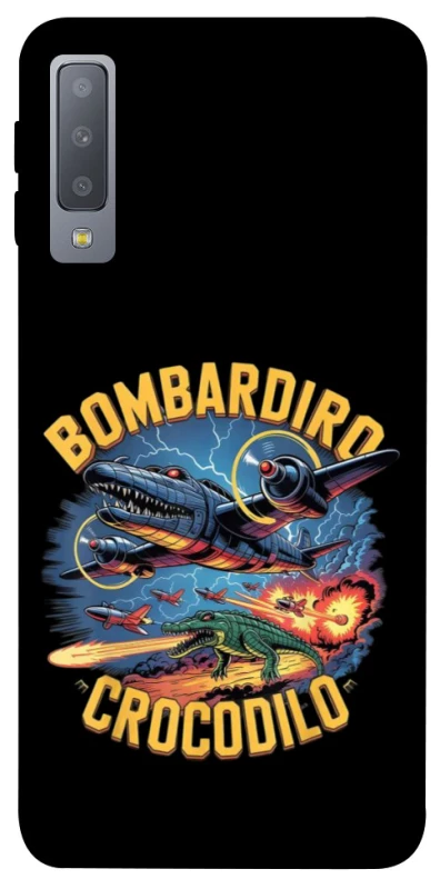 Чохол на Samsung A750 Galaxy A7 (2018) Bombardino Crocodilo v2 фото 1 з 1