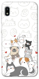 Чохол на Samsung Galaxy A10 (A105F) Funny Pets фото 1 з 1